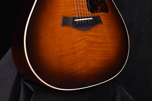 taylor ad27e flametop big leaf maple shaded edgeburst es2