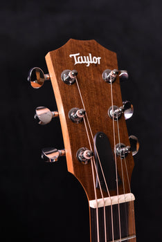 taylor gs mini-e quilted. sapele ltd acoustic electric guitar
