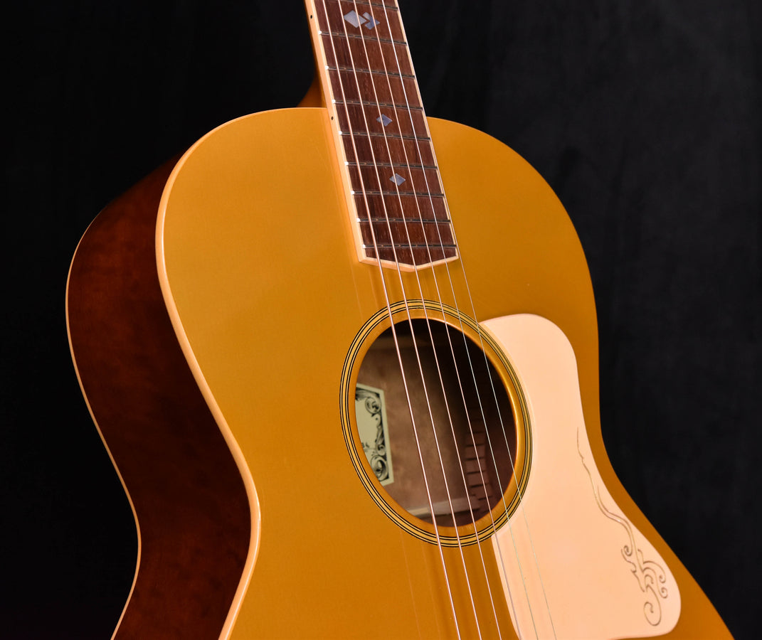 Atkin L36 Gold Top Custom Aged Finish Acoustic Guitar