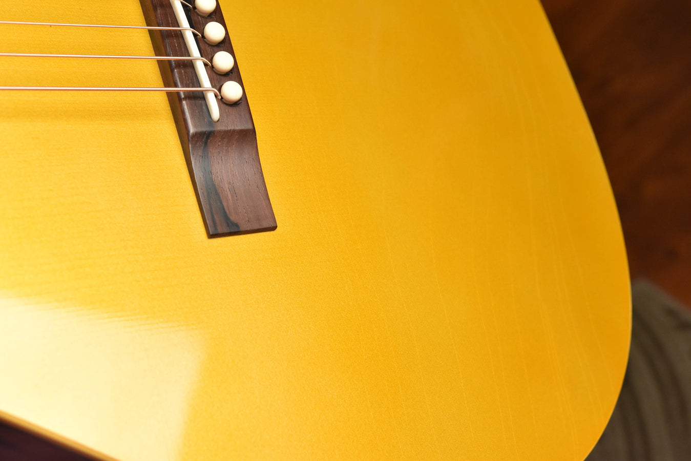 Atkin L36 Gold Top Custom Aged Finish Acoustic Guitar