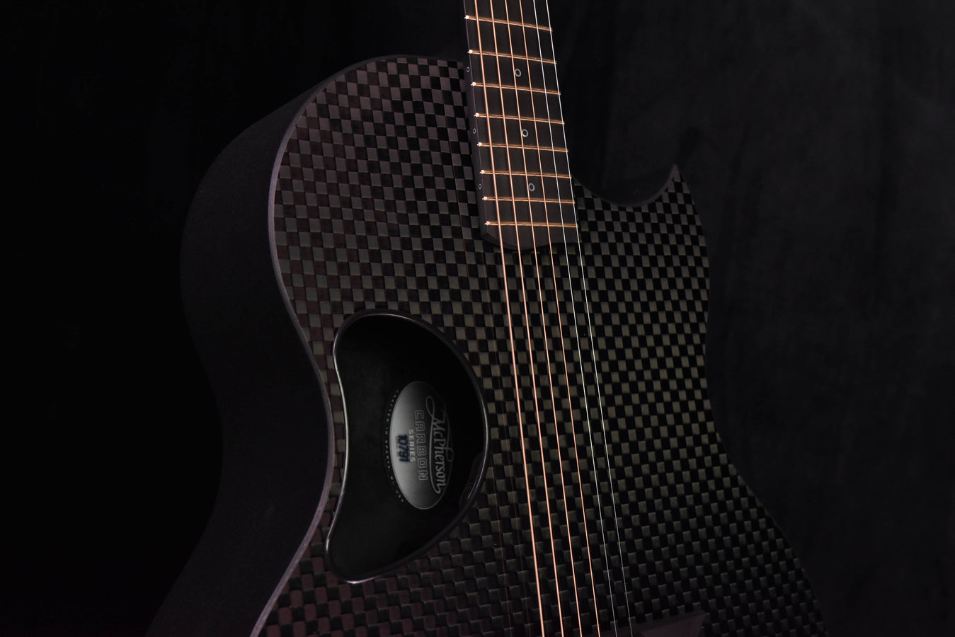 Used McPherson Carbon Sable Standard Weave Top Gold Tuners