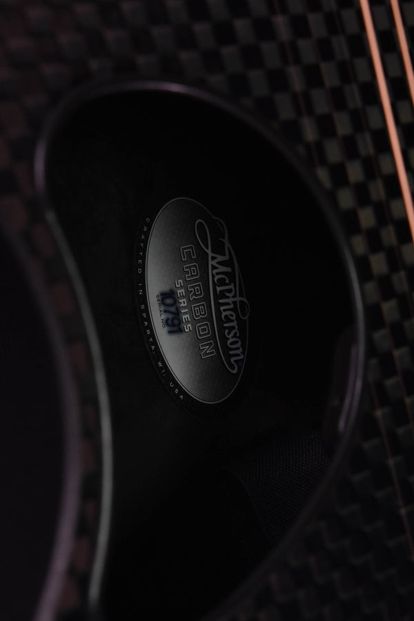 Used McPherson Carbon Sable Standard Weave Top Gold Tuners