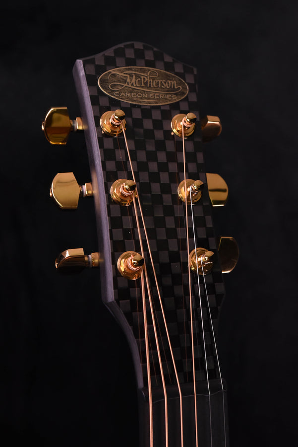 Used McPherson Carbon Sable Standard Weave Top Gold Tuners