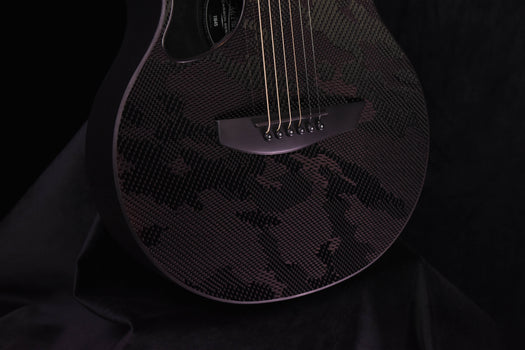 mcpherson carbon touring camo weave  acoustic electric guitar