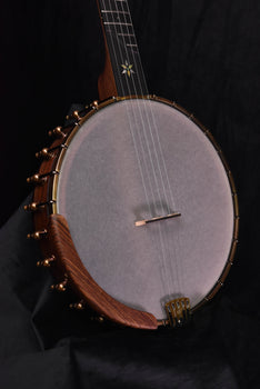 ome mira open back five string banjo 12" head