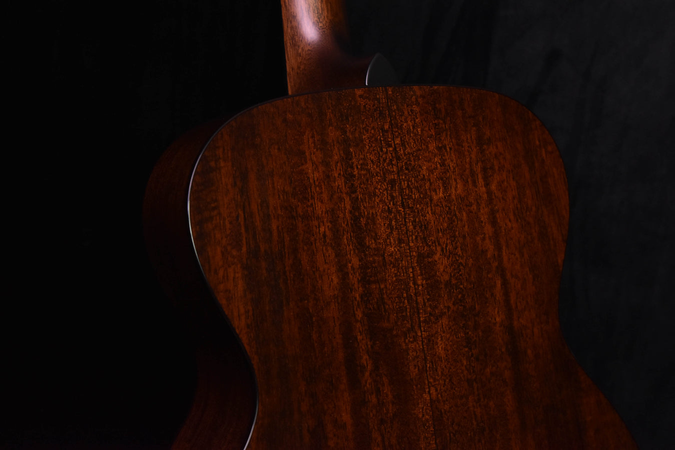 Aged tone Sitka spruce guitar body top with arched cutaway