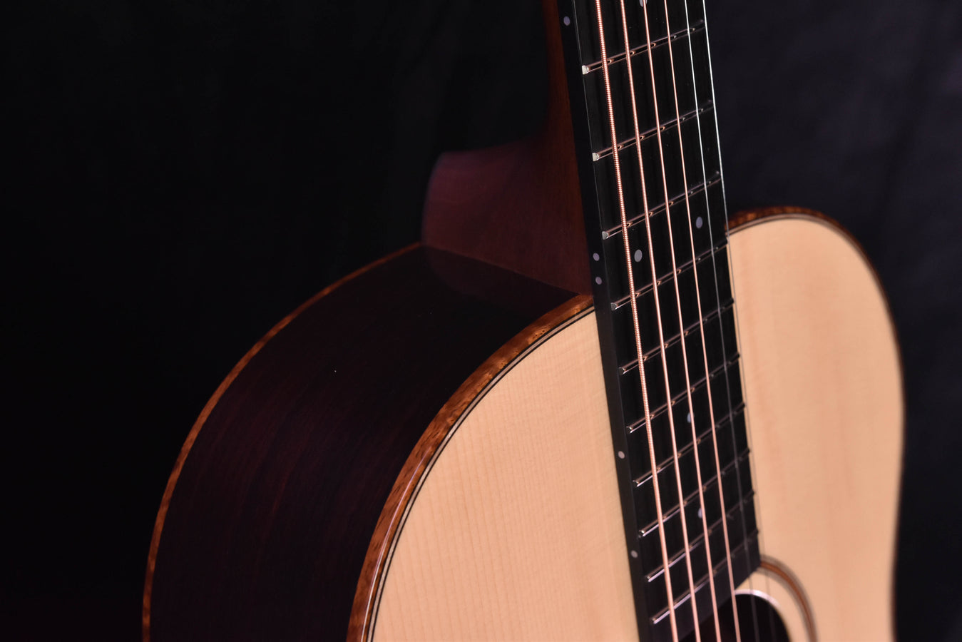 Bedell Coffee House Natural Parlor Acoustic-Electric Guitar