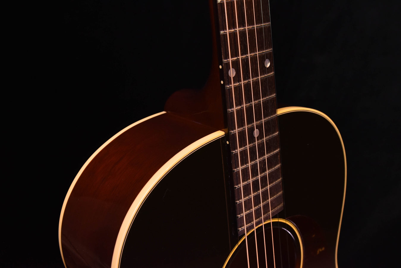 Gibson 50's LG-2 Vintage Sunburst Acoustic Electric Guitar (New Guitar)