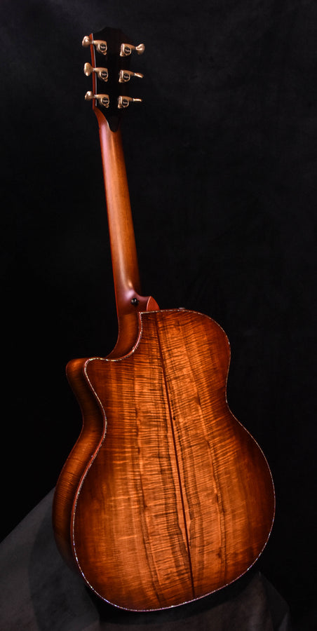 Taylor Custom GA Cutaway All Master Grade Koa Acoustic Electric Guitar