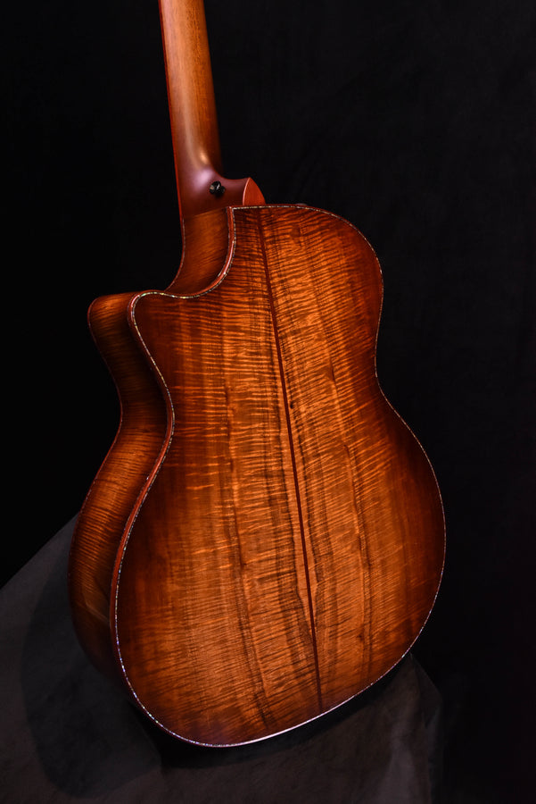 Taylor Custom GA Cutaway All Master Grade Koa Acoustic Electric Guitar