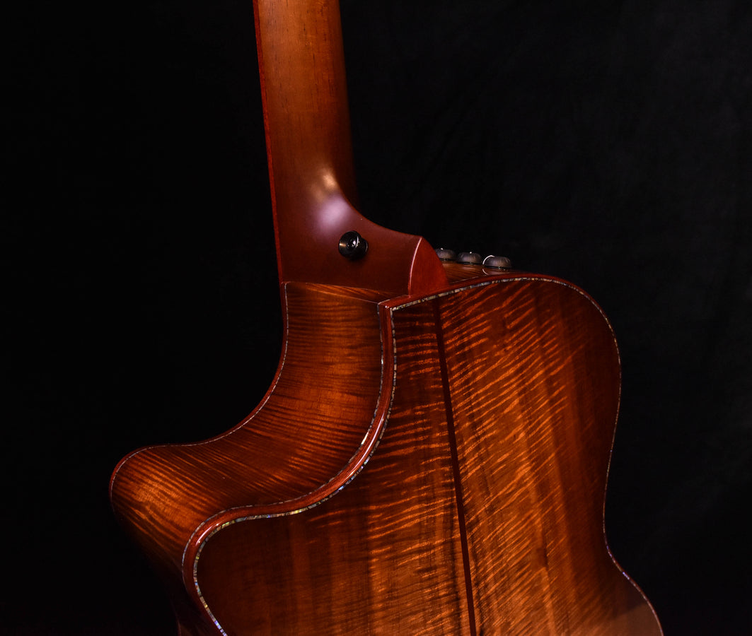 Taylor Custom GA Cutaway All Master Grade Koa Acoustic Electric Guitar