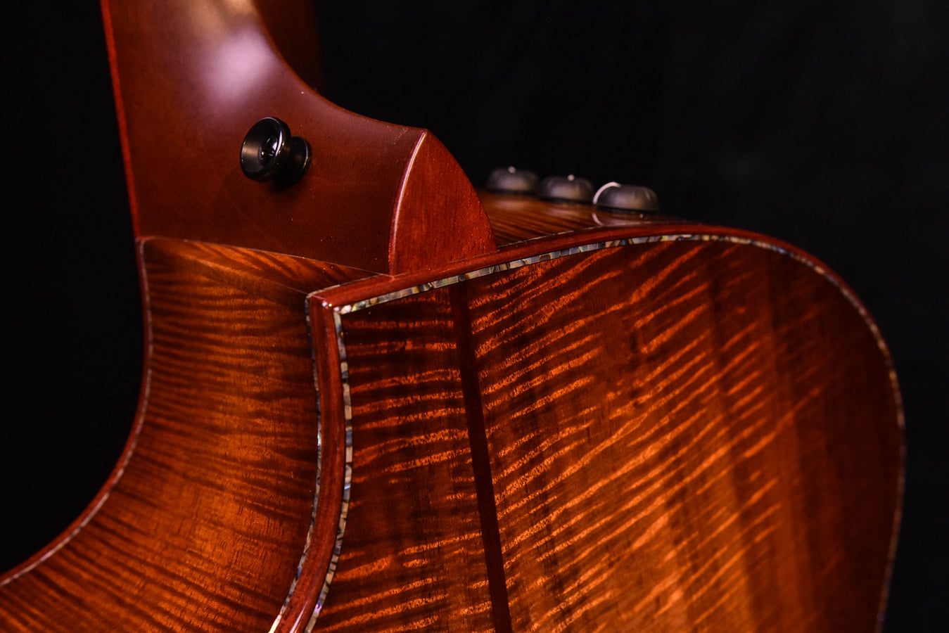 Taylor Custom GA Cutaway All Master Grade Koa Acoustic Electric Guitar