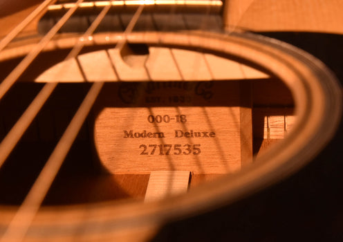 martin 000-18 modern deluxe acoustic guitar