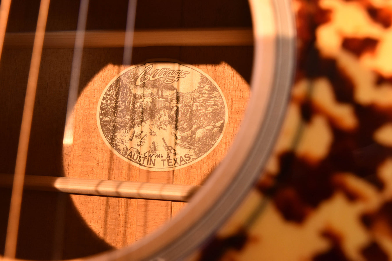 Collings CW Mh A Mahogany/Adirondack Spruce  Acoustic Dreadnought Guitar