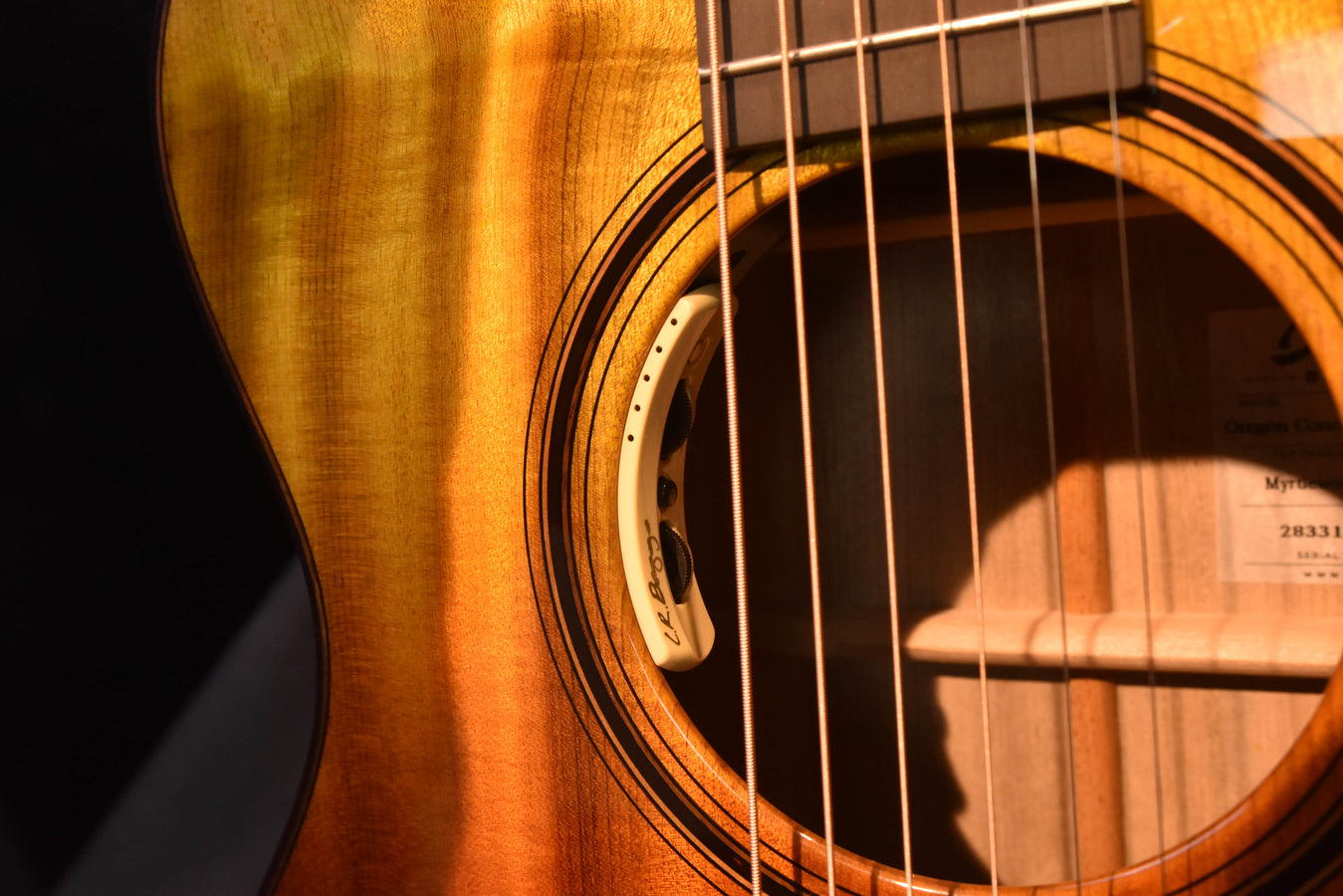 Breedlove Oregon Tequila Sunrise CE All Myrtlewood LTD Acoustic/Elec Guitar