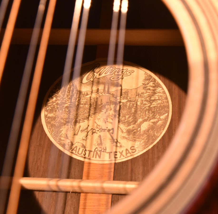 Collings 02H Small body 12 String Acoustic Guitar- 12 Fret