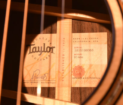 taylor 914ce v class acoustic electric guitar