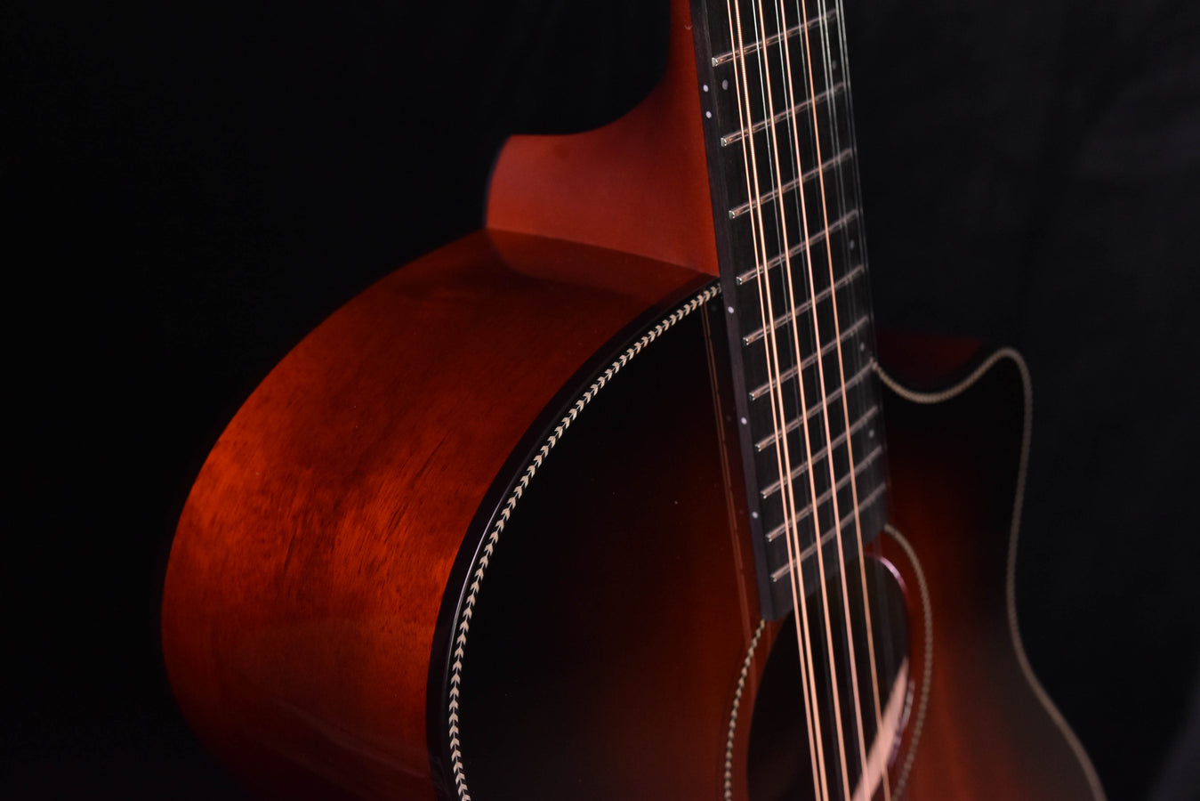 Breedlove Oregon Concerto Bourbon 12 String CE All Myrtlewood Acoustic Electric Guitar