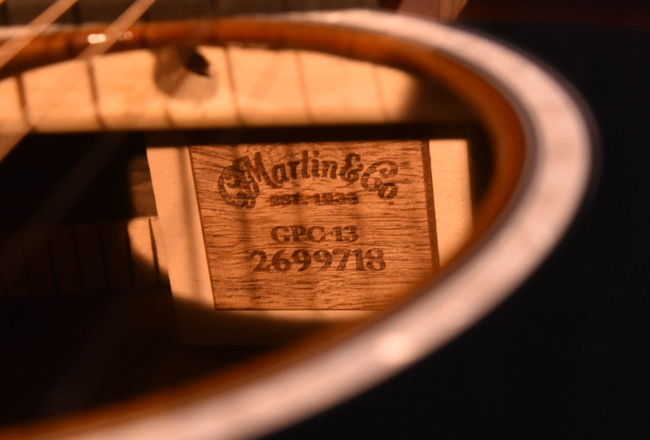 Martin GPC-13E Burst Acoustic Electric Guitar