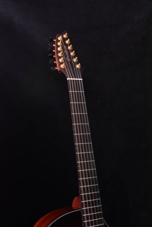 Breedlove Oregon Concerto Bourbon 12 String CE All Myrtlewood Acoustic Electric Guitar