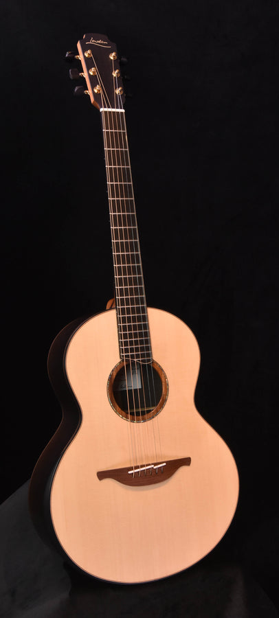 Lowden S-50 Acoustic Guitar -Ancient Bog Oak and Lutz Spruce with Arm Bevel