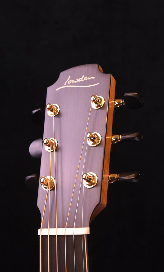 Lowden S-50 Acoustic Guitar -Ancient Bog Oak and Lutz Spruce with Arm Bevel