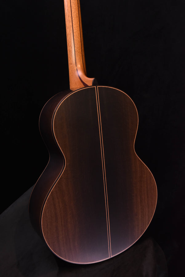 Lowden S-50 Acoustic Guitar -Ancient Bog Oak and Lutz Spruce with Arm Bevel