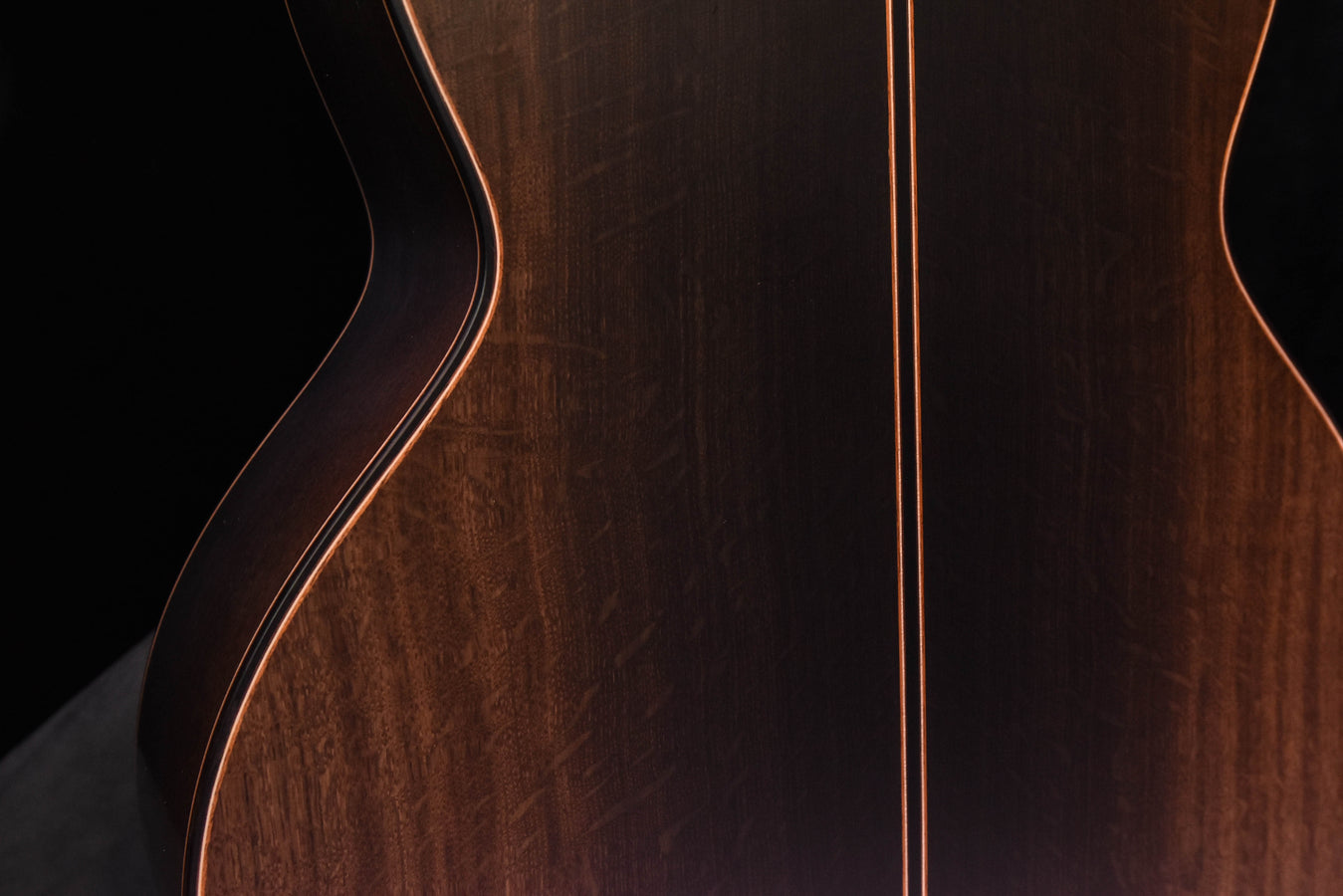 Lowden S-50 Acoustic Guitar -Ancient Bog Oak and Lutz Spruce with Arm Bevel