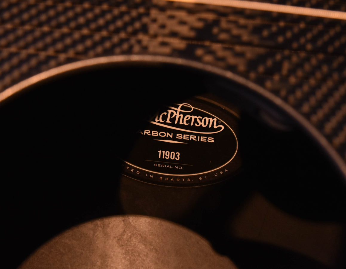 McPherson Carbon Sable Guitar- Camouflage weave Black Hardware