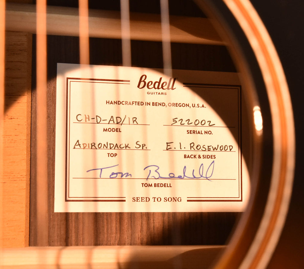 Bedell Coffee House Dreadnought Acoustic Electric Guitar