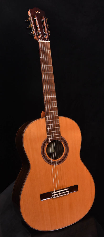 Córdoba C7 classical guitar with cedar top and nylon strings, front view