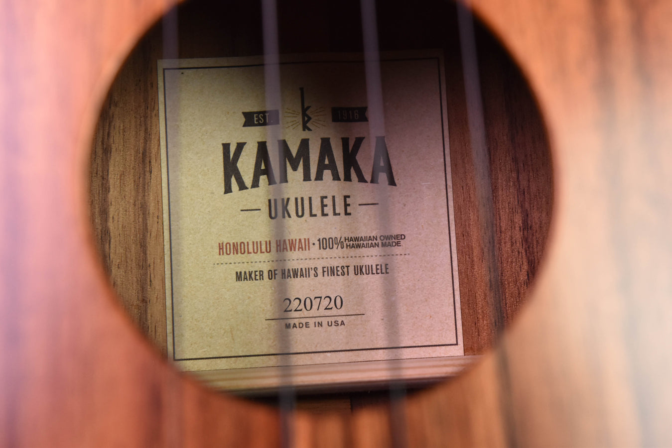 Kamaka HF-3 Tenor Ukulele