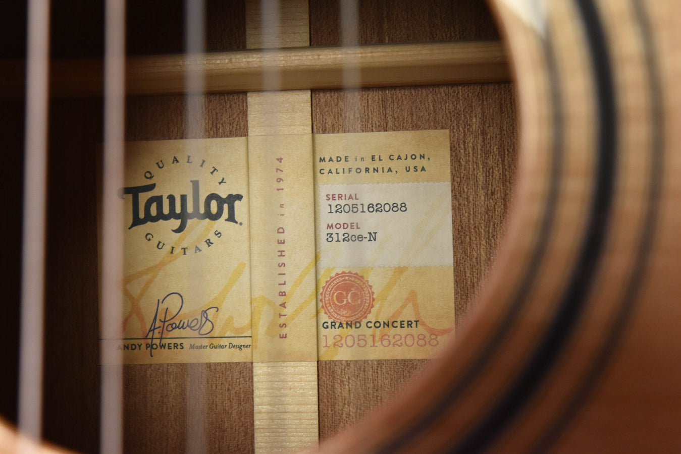 Taylor 312CE-N Nylon String Crossover