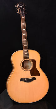 taylor 618e jumbo grand orchestra "antique blonde" acoustic electric guitar