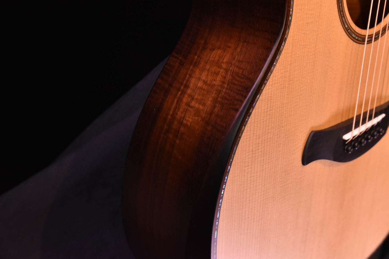 Taylor K14CE Builder's Edition cutaway acoustic electric guitar