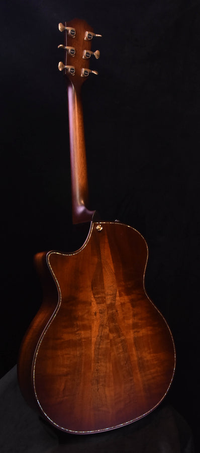 Taylor K14CE Builder's Edition cutaway acoustic electric guitar