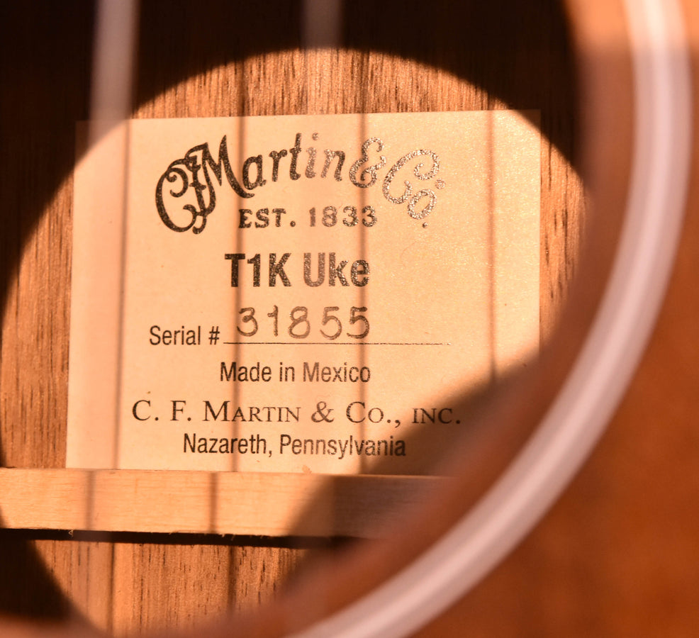 Martin T1K Tenor Koa Ukulele