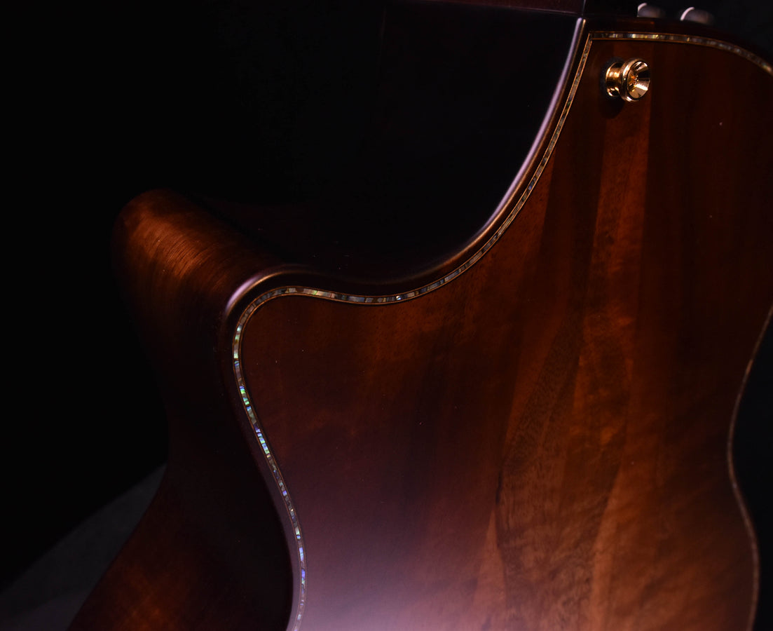 Taylor K14CE Builder's Edition cutaway acoustic electric guitar