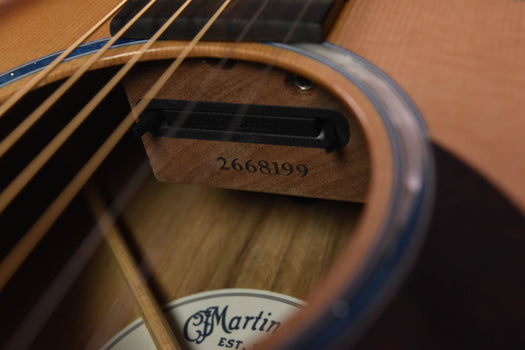 martin sc-13e koa acoustic electric guitar