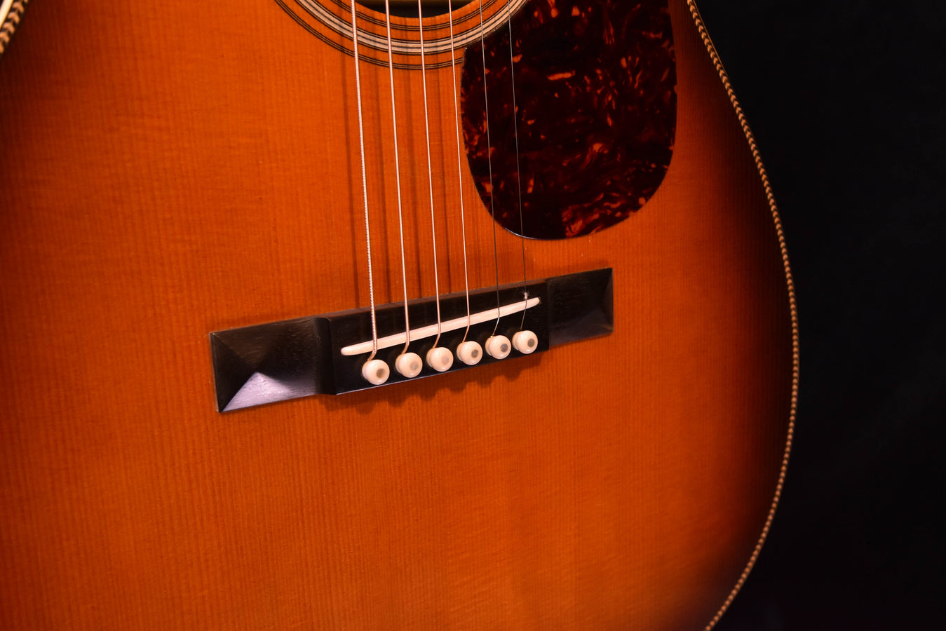 Atkin 0037 14 Fret  Sunburst Aged Finish Acoustic Guitar