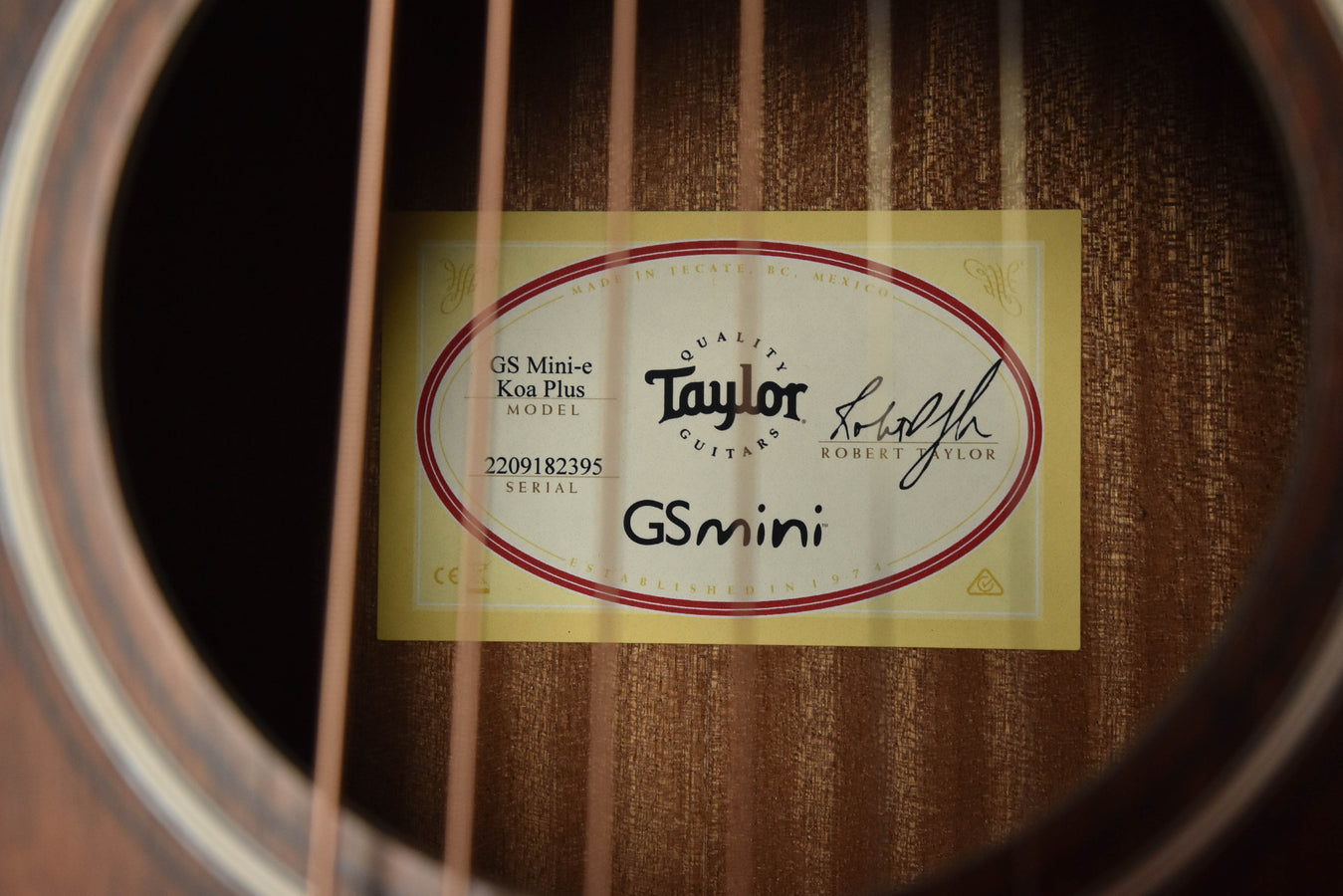 Taylor GS Mini-E Koa PLUS Shaded Edge Burst Acoustic-electric  guitar