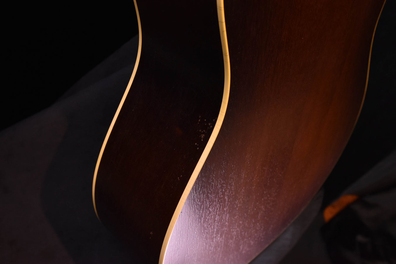 Iris OG Sunburst Acoustic Guitar with Distressed Finish