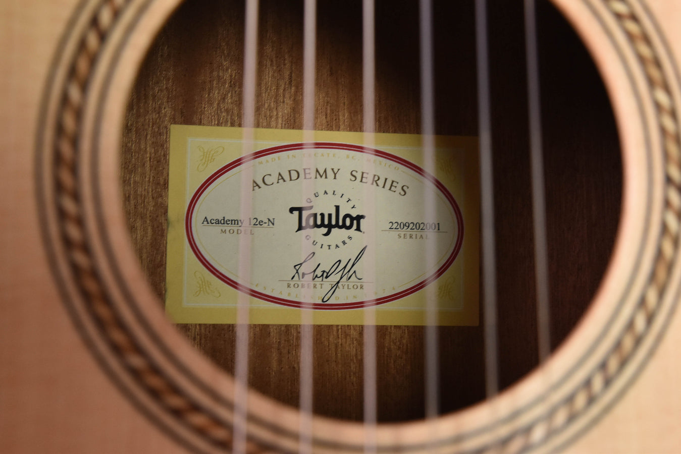 Taylor Academy 12E-N Acoustic Electric Nylon String Crossover Guitar