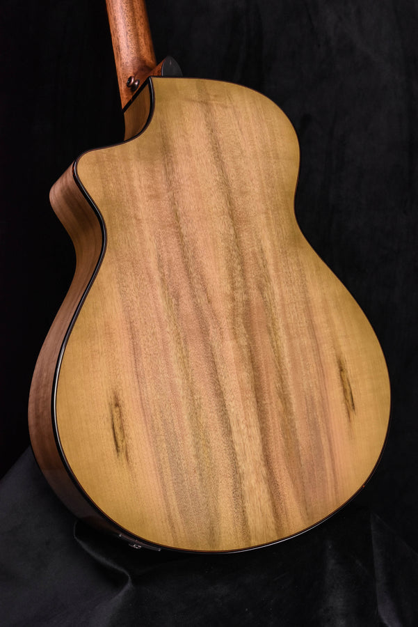 Pursuit Exotic S concert guitar body in natural wood finish