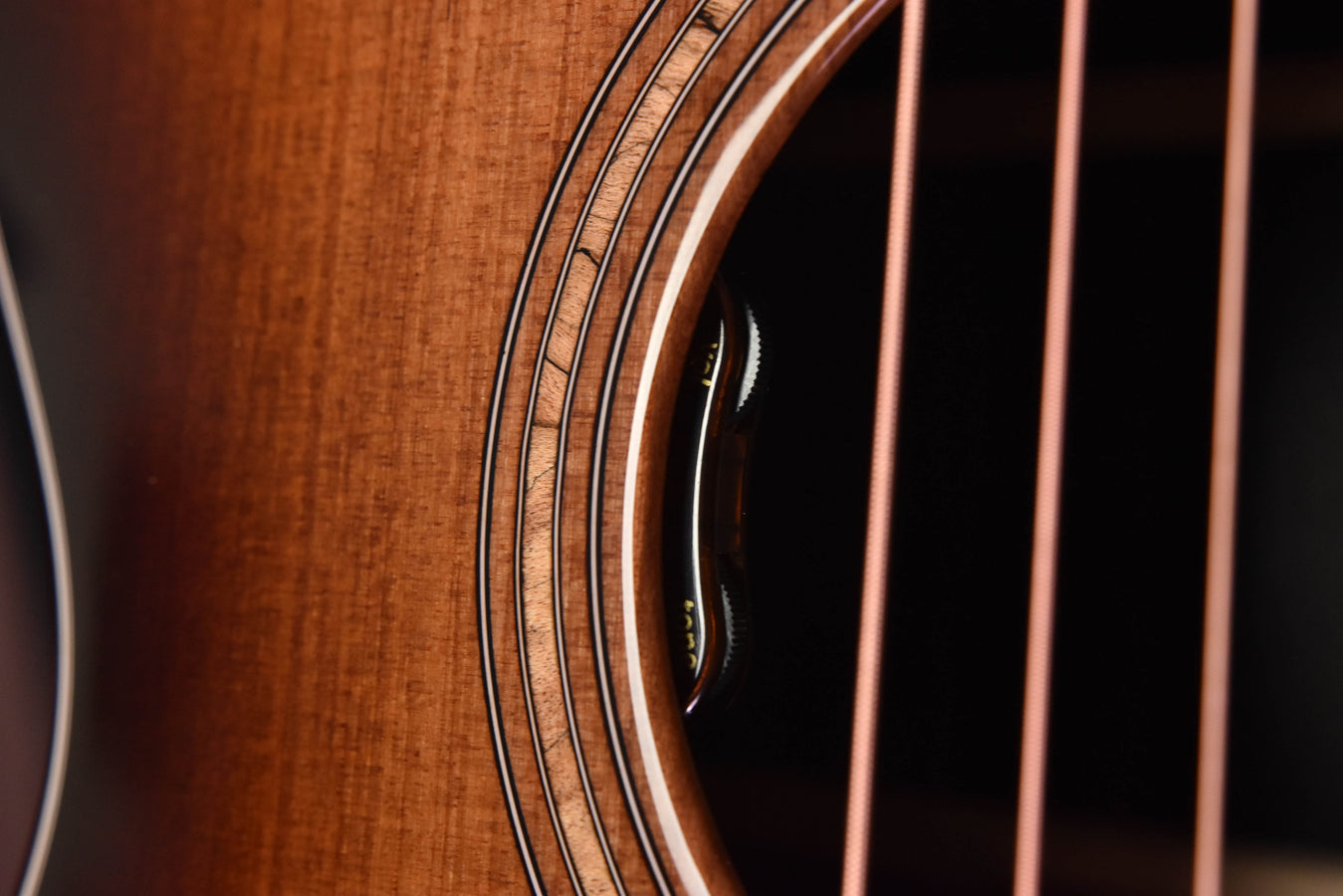 Breedlove Premier Concert Edgeburst CE Redwood/EI Rosewood Cutaway Acoustic Electric Guitar