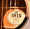 Iris OG Acoustic Guitar. All Black Tuxedo Finish Acoustic Guitar