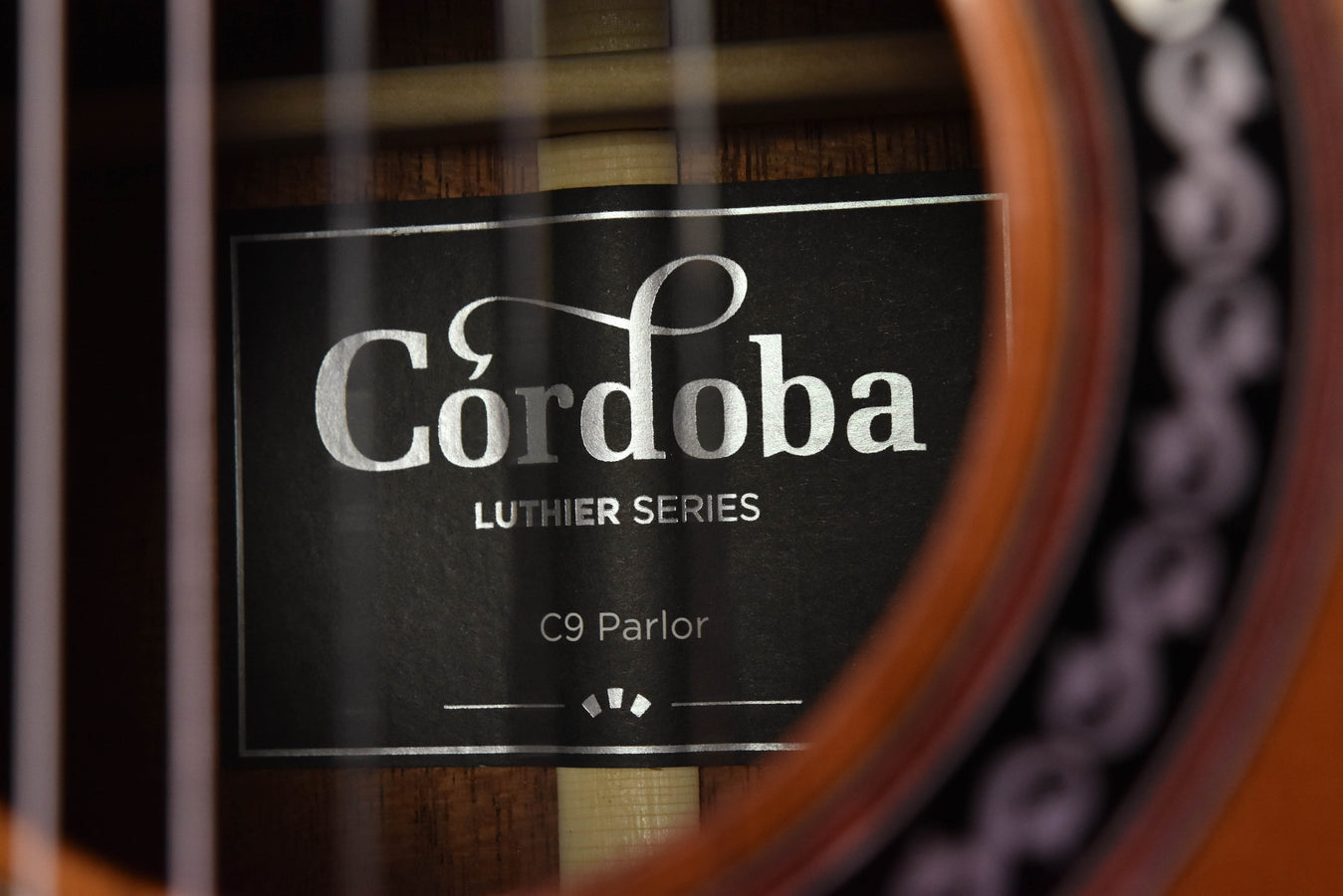Cordoba C9 Parlor Cedar Top Classical Guitar with Case
