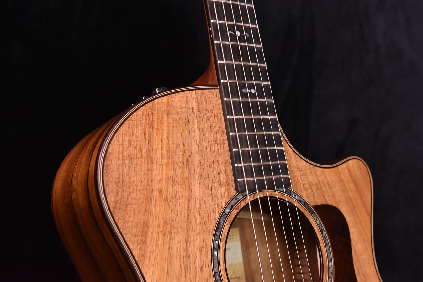 Taylor 724CE All Koa Cutaway Acoustic-Electric Guitar