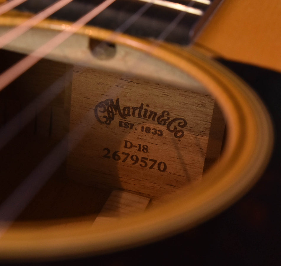 Martin D-18 Standard Dreadnought Acoustic Guitar