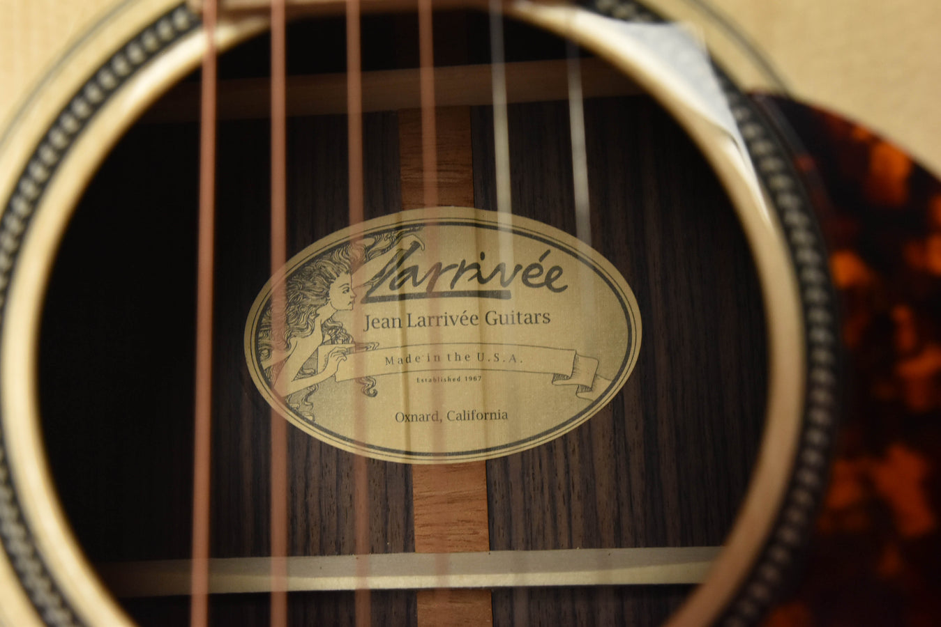 Larrivee OM-60 JCL Special Orchestra Model Acoustic Guitar